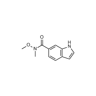 N-methoxy-N-methyl-1H-indole-6-carboxamide|CS-0362533