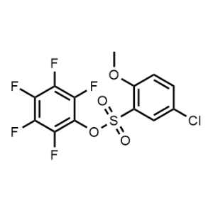 Perfluorophenyl 5-chloro-2-methoxybenzenesulfonate|CS-0362590