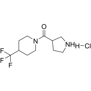 Pyrrolidin-3-yl(4-(trifluoromethyl)piperidin-1-yl)methanone hydrochloride|CS-0362614