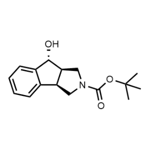 Rel-tert-butyl (3aR,8R,8aR)-8-hydroxy-3,3a,8,8a-tetrahydroindeno[1,2-c]pyrrole-2(1H)-carboxylate|CS-0362647