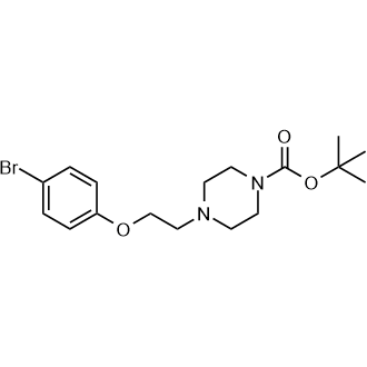 Tert-butyl 4-(2-(4-bromophenoxy)ethyl)piperazine-1-carboxylate|CS-0362682