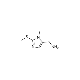 (1-Methyl-2-(methylthio)-1H-imidazol-5-yl)methanamine|CS-0362768