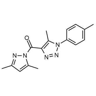 (3,5-Dimethyl-1H-pyrazol-1-yl)(5-methyl-1-(p-tolyl)-1H-1,2,3-triazol-4-yl)methanone|CS-0362875