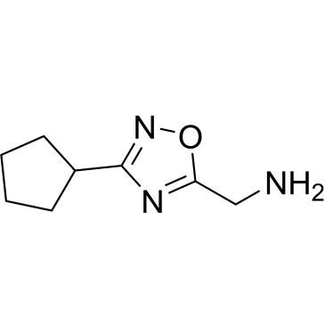 (3-Cyclopentyl-1,2,4-oxadiazol-5-yl)methanamine|CS-0362901