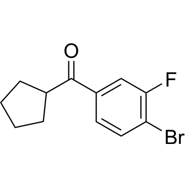 (4-Bromo-3-fluorophenyl)(cyclopentyl)methanone|CS-0362970