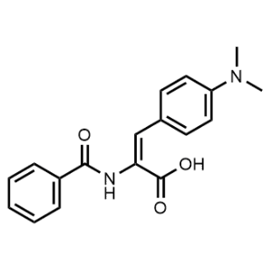 2-Benzamido-3-(4-(dimethylamino)phenyl)acrylic acid|CS-0363050