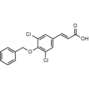 3-(4-(Benzyloxy)-3,5-dichlorophenyl)acrylic acid|CS-0363085