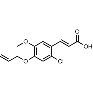 3-(4-(Allyloxy)-2-chloro-5-methoxyphenyl)acrylic acid|CS-0363086