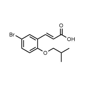 3-(5-Bromo-2-isobutoxyphenyl)acrylic acid|CS-0363096