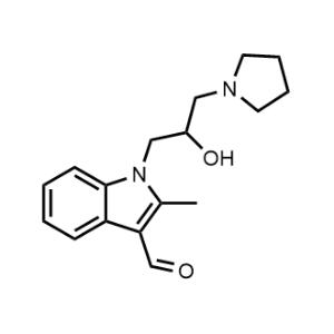 1-(2-Hydroxy-3-(pyrrolidin-1-yl)propyl)-2-methyl-1H-indole-3-carbaldehyde|CS-0363389