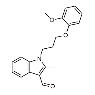 1-(3-(2-Methoxyphenoxy)propyl)-2-methyl-1H-indole-3-carbaldehyde|CS-0363420