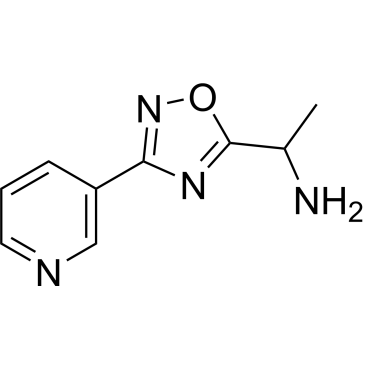 1-(3-(Pyridin-3-yl)-1,2,4-oxadiazol-5-yl)ethan-1-amine|CS-0363424