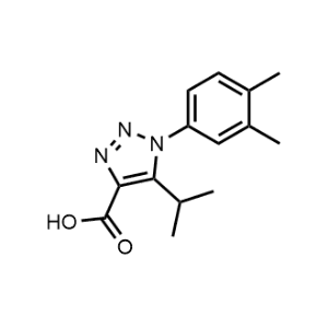 1-(3,4-Dimethylphenyl)-5-isopropyl-1H-1,2,3-triazole-4-carboxylic acid|CS-0363435