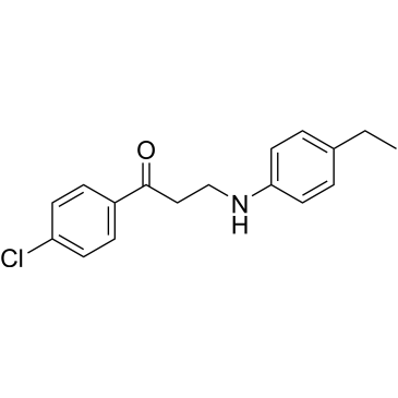 1-(4-Chlorophenyl)-3-((4-ethylphenyl)amino)propan-1-one|CS-0363585