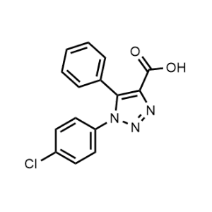 1-(4-Chlorophenyl)-5-phenyl-1H-1,2,3-triazole-4-carboxylic acid|CS-0363594