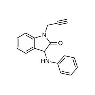 1,3-Dihydro-3-(phenylamino)-1-(2-propyn-1-yl)-2H-indol-2-one|CS-0363753