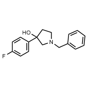 1-Benzyl-3-(4-fluorophenyl)pyrrolidin-3-ol|CS-0363818