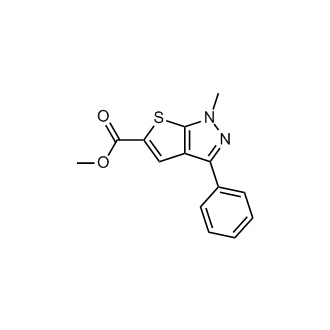 Methyl 1-methyl-3-phenyl-1H-thieno[2,3-c]pyrazole-5-carboxylate|CS-0363877