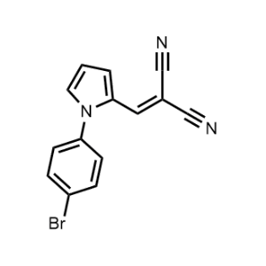 2-((1-(4-Bromophenyl)-1H-pyrrol-2-yl)methylene)malononitrile|CS-0363994