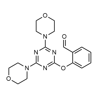 2-((4,6-Dimorpholino-1,3,5-triazin-2-yl)oxy)benzaldehyde|CS-0364090