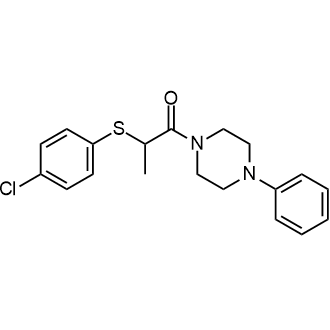 2-((4-Chlorophenyl)thio)-1-(4-phenylpiperazin-1-yl)propan-1-one|CS-0364119