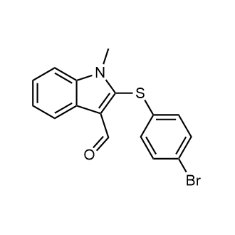 2-((4-Bromophenyl)thio)-1-methyl-1H-indole-3-carbaldehyde|CS-0364136