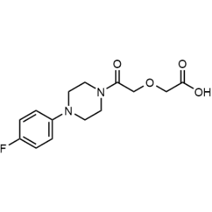 2-(2-(4-(4-Fluorophenyl)piperazin-1-yl)-2-oxoethoxy)acetic acid|CS-0364289