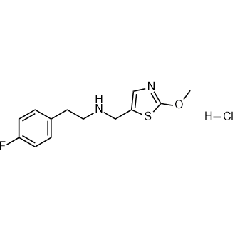 2-(4-Fluorophenyl)-N-((2-methoxythiazol-5-yl)methyl)ethan-1-amine hydrochloride|CS-0364583