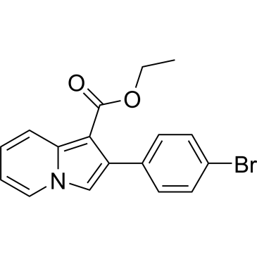 Ethyl 2-(4-bromophenyl)indolizine-1-carboxylate|CS-0364659