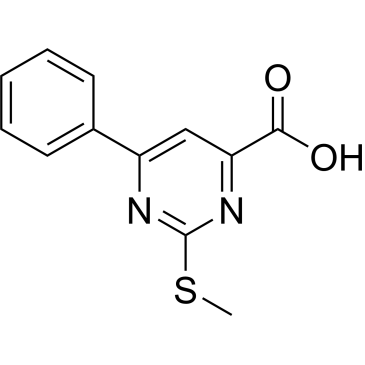 2-(Methylthio)-6-phenylpyrimidine-4-carboxylic acid|CS-0364809