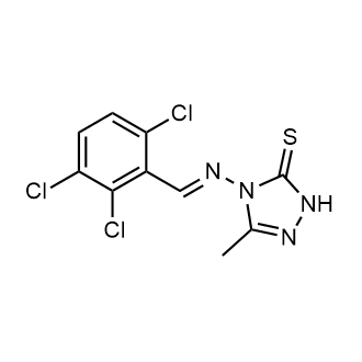 2,4-Dihydro-5-methyl-4-[[(2,3,6-trichlorophenyl)methylene]amino]-3H-1,2,4-triazole-3-thione|CS-0364948