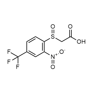 2-[[2-Nitro-4-(trifluoromethyl)phenyl]sulfinyl]acetic acid|CS-0365011
