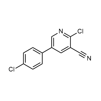 2-Chloro-5-(4-chlorophenyl)nicotinonitrile|CS-0365214