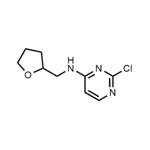 2-Chloro-N-((tetrahydrofuran-2-yl)methyl)pyrimidin-4-amine|CS-0365236