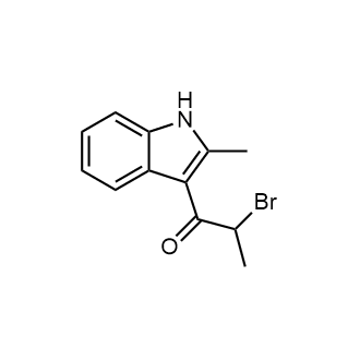 2-Bromo-1-(2-methyl-1H-indol-3-yl)propan-1-one|CS-0365295