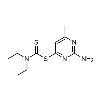 2-Amino-6-methylpyrimidin-4-yl diethylcarbamodithioate|CS-0365350