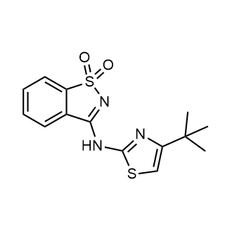 3-((4-(Tert-butyl)thiazol-2-yl)amino)benzo[d]isothiazole 1,1-dioxide|CS-0365451