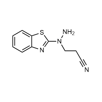 3-(1-(Benzo[d]thiazol-2-yl)hydrazinyl)propanenitrile|CS-0365498