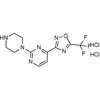 3-(2-(Piperazin-1-yl)pyrimidin-4-yl)-5-(trifluoromethyl)-1,2,4-oxadiazole dihydrochloride|CS-0365526