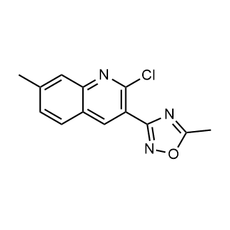 3-(2-Chloro-7-methylquinolin-3-yl)-5-methyl-1,2,4-oxadiazole|CS-0365558