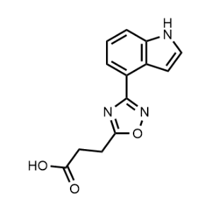 3-(3-(1H-indol-4-yl)-1,2,4-oxadiazol-5-yl)propanoic acid|CS-0365571