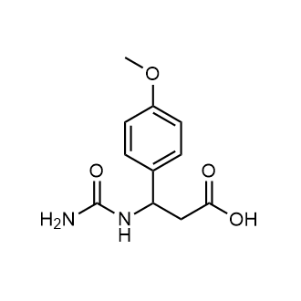 3-(4-Methoxyphenyl)-3-ureidopropanoic acid|CS-0365649