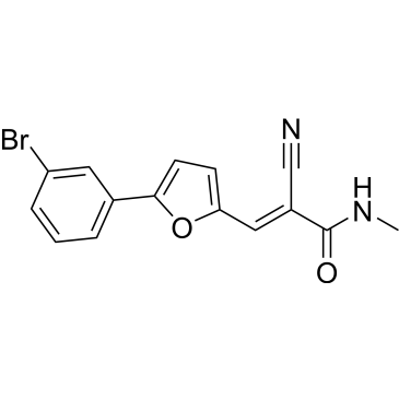 3-(5-(3-Bromophenyl)furan-2-yl)-2-cyano-N-methylacrylamide|CS-0365684