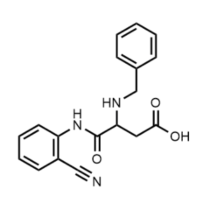 3-(Benzylamino)-4-((2-cyanophenyl)amino)-4-oxobutanoic acid|CS-0365734