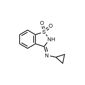3-(Cyclopropylimino)-2,3-dihydrobenzo[d]isothiazole 1,1-dioxide|CS-0365744