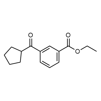Ethyl 3-(cyclopentanecarbonyl)benzoate|CS-0365752