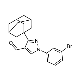3-(Adamantan-1-yl)-1-(3-bromophenyl)-1H-pyrazole-4-carbaldehyde|CS-0365757