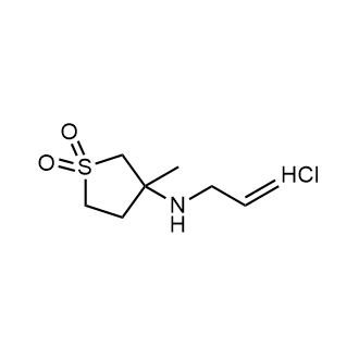 3-(Allylamino)-3-methyltetrahydrothiophene 1,1-dioxide hydrochloride|CS-0365781