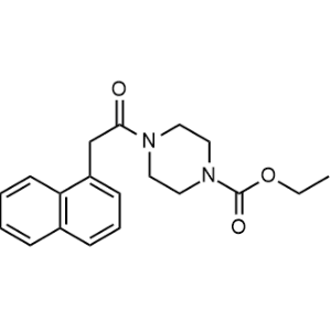 Ethyl 4-[2-(1-naphthalenyl)acetyl]-1-piperazinecarboxylate|CS-0366224