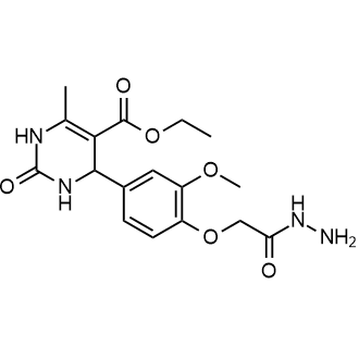 Ethyl 4-(4-(2-hydrazinyl-2-oxoethoxy)-3-methoxyphenyl)-6-methyl-2-oxo-1,2,3,4-tetrahydropyrimidine-5-carboxylate|CS-0366325
